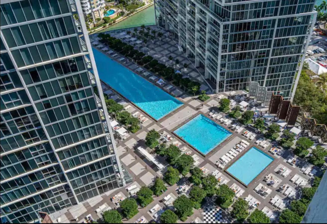 Luxury 1 Bedroom Condo W Icon Brickell-Waterviews Miami Exterior photo