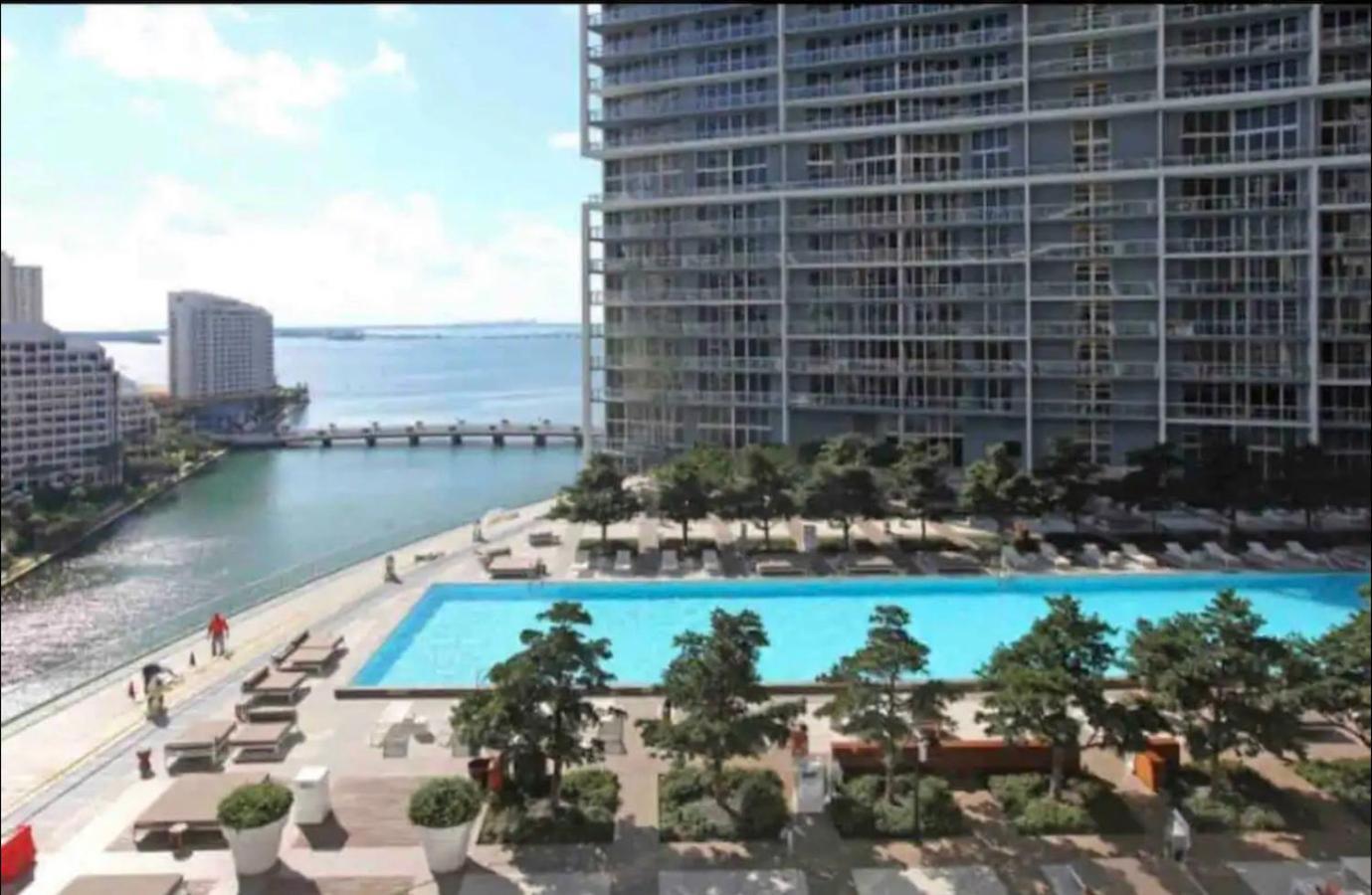Luxury 1 Bedroom Condo W Icon Brickell-Waterviews Miami Exterior photo